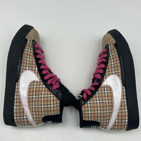 NIKE BLAZER MID HEMP PINK FIRE YOUTH SIZE 6Y WOMEN SIZE 7.5 ATHLETIC SHOES - Picture 5 of 11